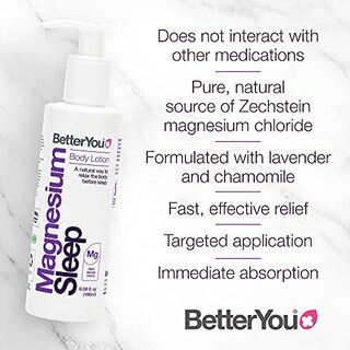 Foto 5 | Loción Betteryou Natural Magnesium For Sleep 180 Ml - Venta Internacional.