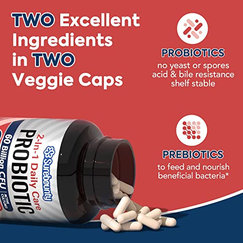 Foto 4 pulgar | Probiotic Surebounty 60 Mil Millones De Cfu, 19 Cepas, 60 Cápsulas - Venta Internacional.