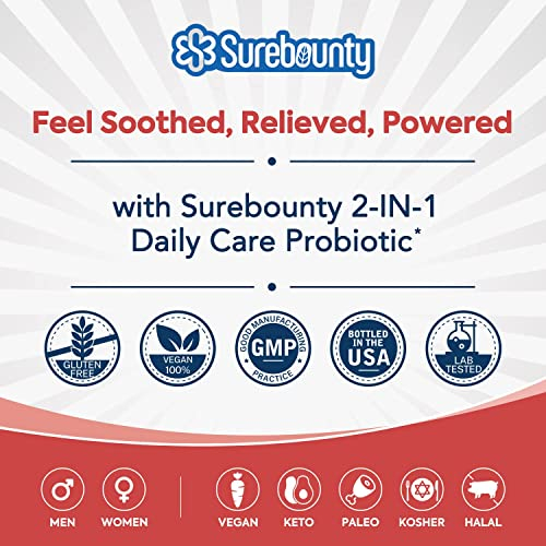 Foto 8 pulgar | Probiotic Surebounty 60 Mil Millones De Cfu, 19 Cepas, 60 Cápsulas - Venta Internacional.