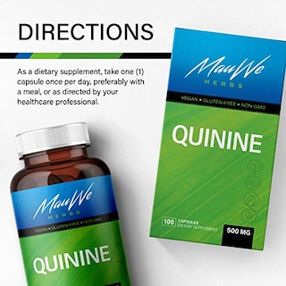 Foto 4 | Cápsulas De Suplemento Maui Herbs, Quinina, 500 Mg, 100% Veganas - Venta Internacional.