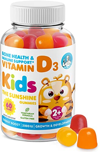 Gomitas De Vitamina D Dr. Moritz, 2000 Ui, Para Niños Y Adultos, 60 Unidades - Venta Internacional.