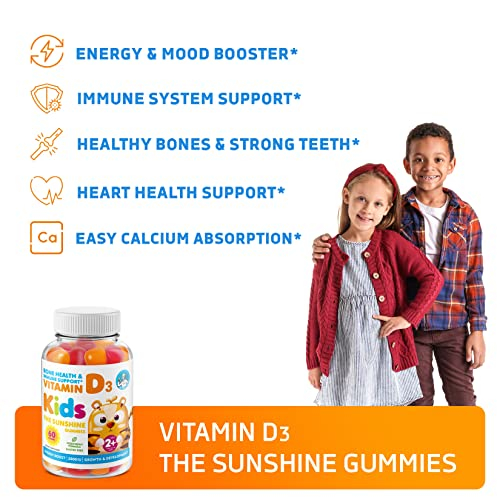 Foto 2 | Gomitas De Vitamina D Dr. Moritz, 2000 Ui, Para Niños Y Adultos, 60 Unidades - Venta Internacional.
