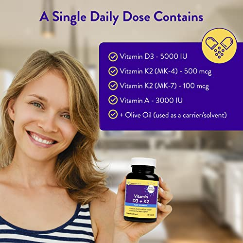 Foto 4 pulgar | Suplemento Vitamínico Innovixlabs Adk Vitamina D3 K2 5000 Ui - Venta Internacional.