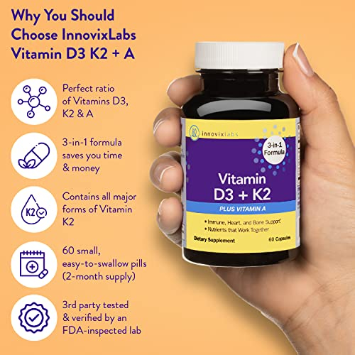 Foto 6 pulgar | Suplemento Vitamínico Innovixlabs Adk Vitamina D3 K2 5000 Ui - Venta Internacional.