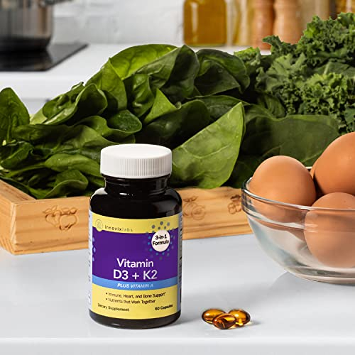 Foto 7 | Suplemento Vitamínico Innovixlabs Adk Vitamina D3 K2 5000 Ui - Venta Internacional.