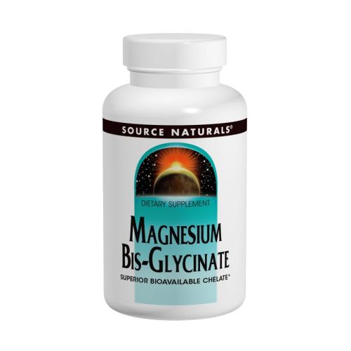 Foto 2 pulgar | Bisglicinato De Magnesio Supplement Source Naturals 120 Tabletas - Venta Internacional.