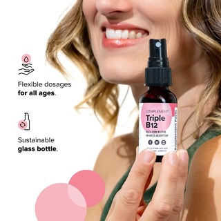 Foto 5 | Suplemento En Aerosol Líquido Vegano Con Vitamina Triple B12 - Venta Internacional.