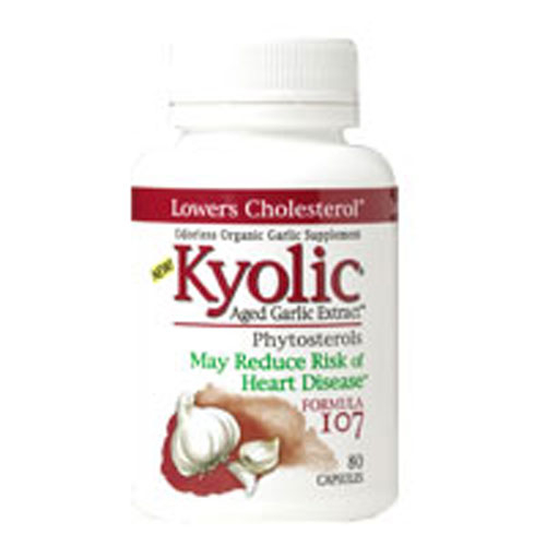 Foto 2 pulgar | Suplemento Kyolic Phytosterols Formula 107, 240 Cápsulas (paquete De - Venta Internacional.