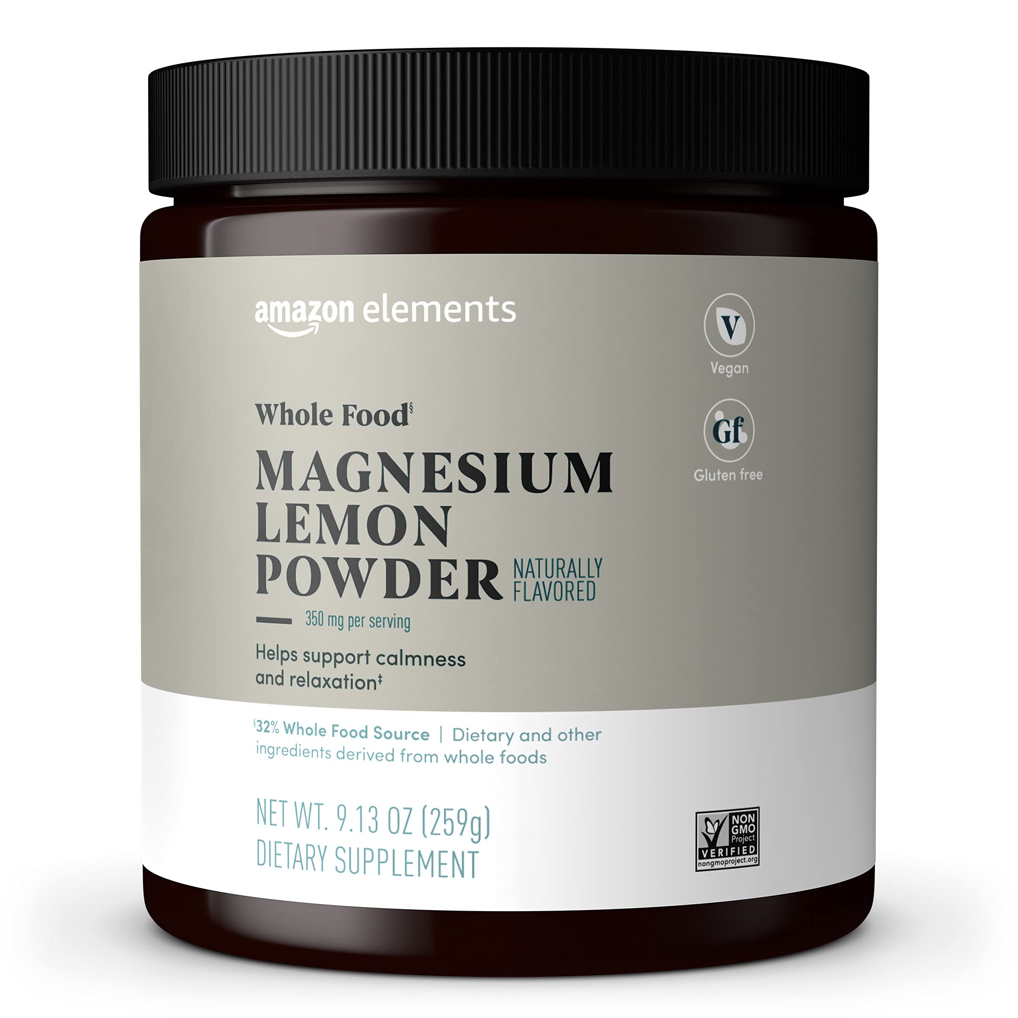 Foto 1 | Suplemento Amazon Elements Whole Food Magnesio Limón En Polvo - Venta Internacional.
