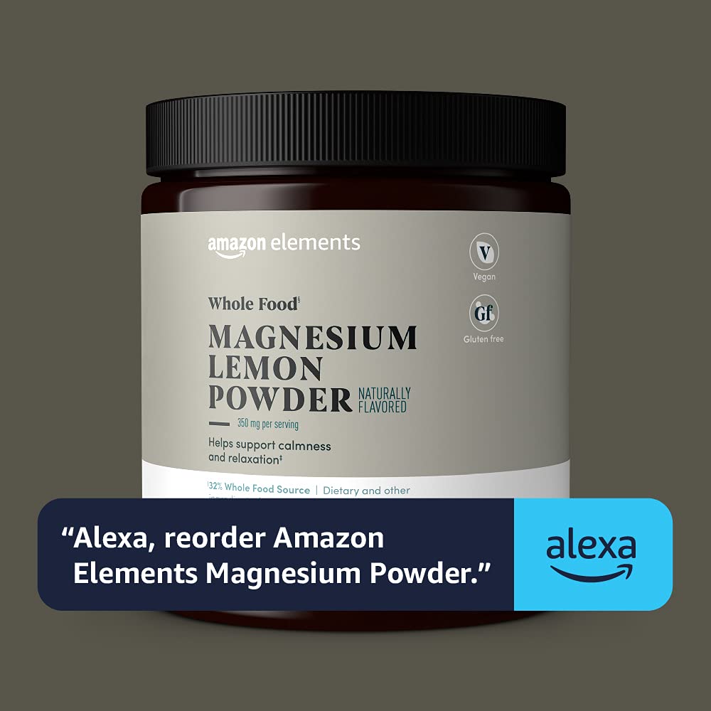 Foto 6 | Suplemento Amazon Elements Whole Food Magnesio Limón En Polvo - Venta Internacional.