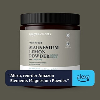 Foto 6 | Suplemento Amazon Elements Whole Food Magnesio Limón En Polvo - Venta Internacional.
