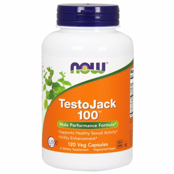 Testojack 100 120 Vcaps De Supplement Now Foods (paquete De 4) - Venta Internacional.