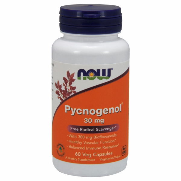 Foto 2 pulgar | Supplement Now Foods Pycnogenol 60 Mg 60 Cápsulas (paquete De 4) - Venta Internacional.