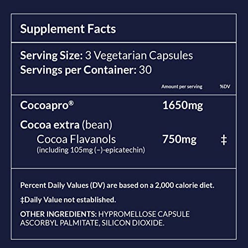 Foto 6 pulgar | Suplemento Cocoavia Memory+ Brain 750 Mg De Flavonoides De Cacao 270  - Venta Internacional.