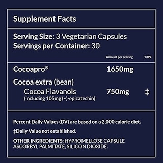Foto 5 | Suplemento Cocoavia Memory+ Brain 750 Mg De Flavonoides De Cacao 270 - Venta Internacional.