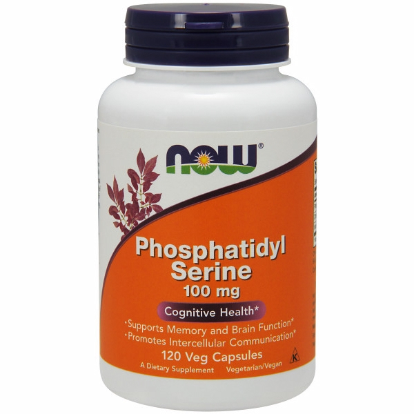 Supplement Now Foods, Fosfatidilserina, 120 Cápsulas - Venta Internacional.