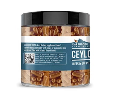 Foto 3 | Suplementos Dietéticos Earthborn Elements Ceilán Cinnamon 200 C - Venta Internacional.