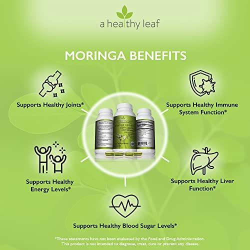 Foto 6 pulgar | Cápsulas De Moringa: Una Hoja Saludable, Orgánica, 100% Pura, Moringa Le - Venta Internacional.