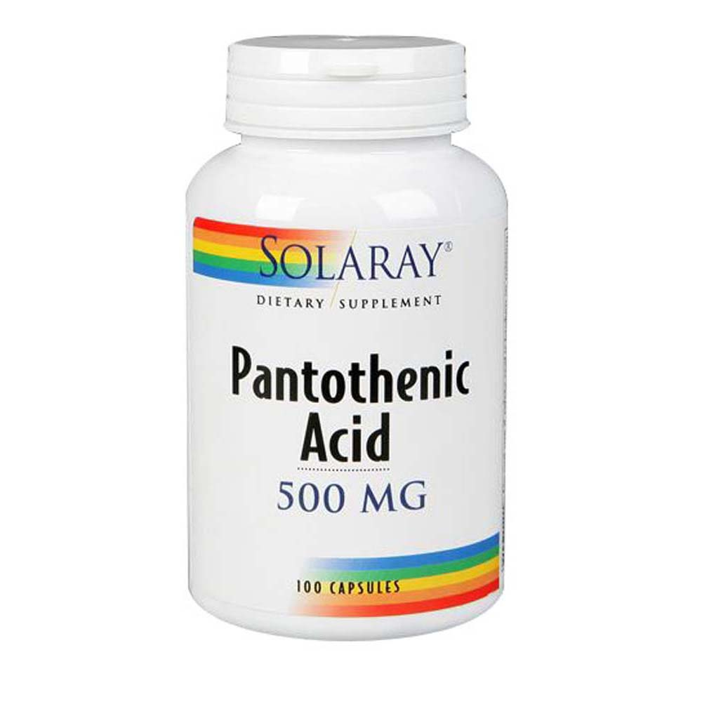 Suplemento De Ácido Pantoténico Solaray, 500 Mg, 250 Cápsulas (paquete De  - Venta Internacional.