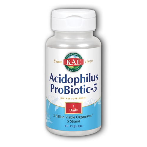 Foto 2 pulgar | Suplemento Kal Acidophilus Probiotic-5 60 Cápsulas - Venta Internacional.