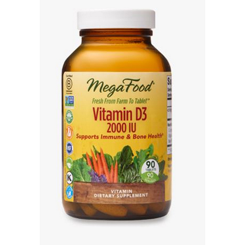 Foto 2 pulgar | Suplemento Megafood De Vitamina D3, 2000 Ui, 90 Comprimidos (paquete De 2) - Venta Internacional.