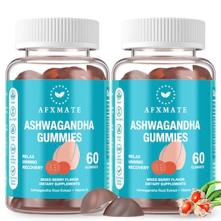 Foto 1 | Complemente Las Gomitas De Ashwagandha Y Vitamina D De Afxmate - Venta Internacional.