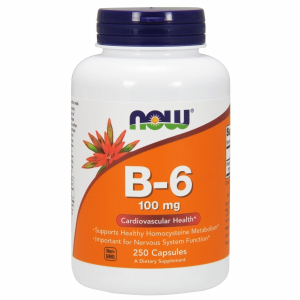 Supplement Now Foods B-6 250 Cápsulas 100 Mg (paquete De 4) - Venta Internacional.