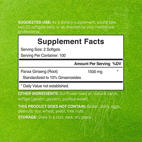 Foto 3 pulgar | Suplemento Eagleshine Vitaminas Panax Ginseng Rojo Coreano 1500 - Venta Internacional.