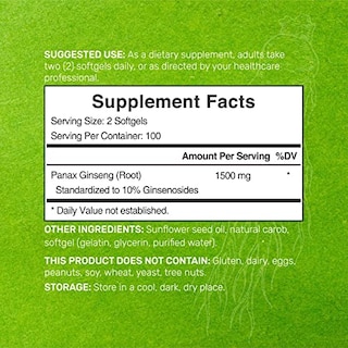 Foto 2 | Suplemento Eagleshine Vitaminas Panax Ginseng Rojo Coreano 1500 - Venta Internacional.