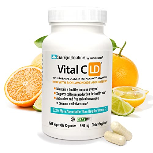 Foto 2 pulgar | Suplemento Gastrodefense Vital C-ld, 530 Mg, Cápsulas, 120 Unidades - Venta Internacional.