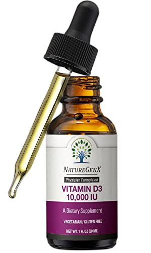 Foto 2 pulgar | Suplemento Naturegenx De Vitamina D3 Líquida, 10000 Ui, 30 Ml - Venta Internacional.