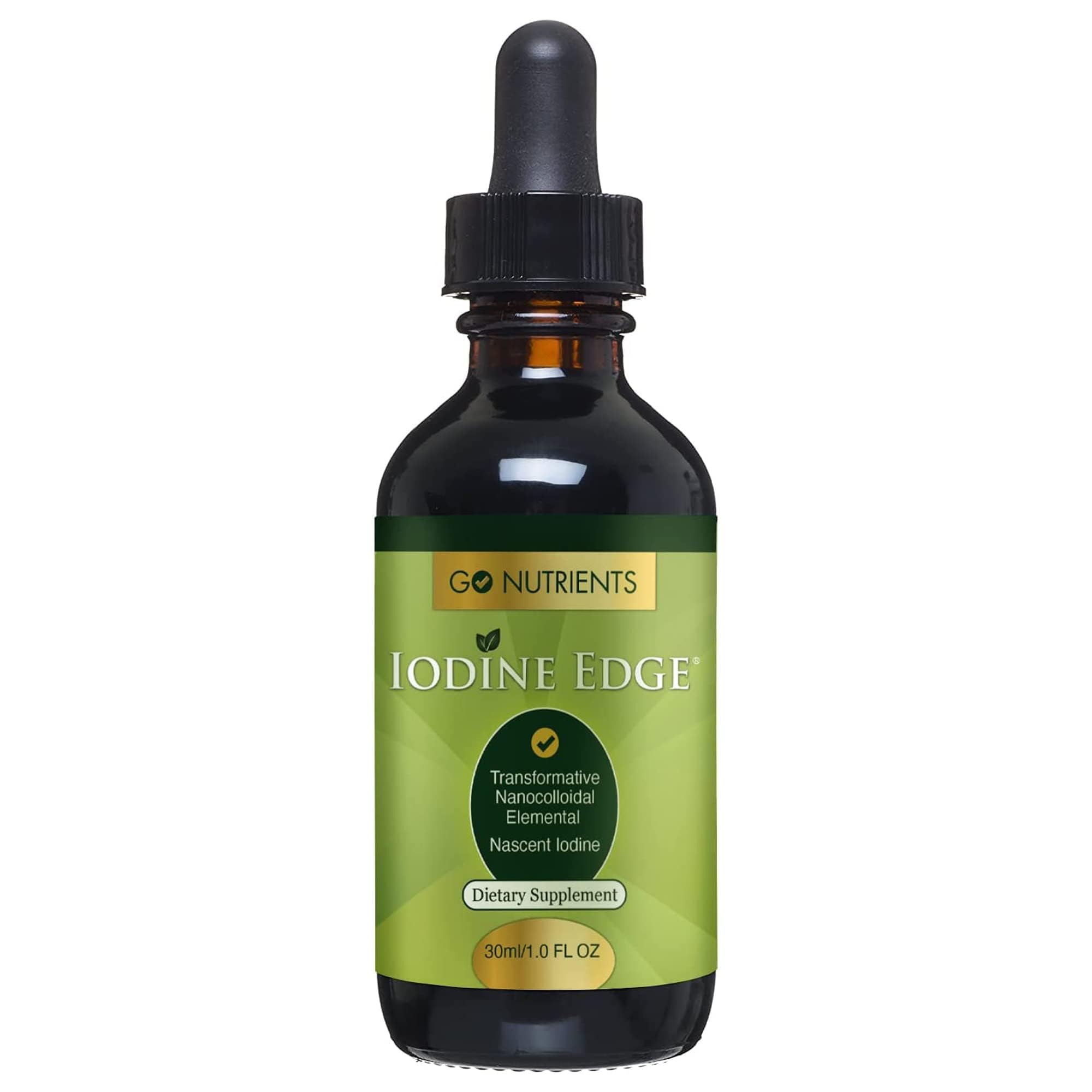 Foto 3 pulgar | Suplemento De Yodo Go Nutrients Iodine Edge 30 Ml Para Tiroides - Venta Internacional.