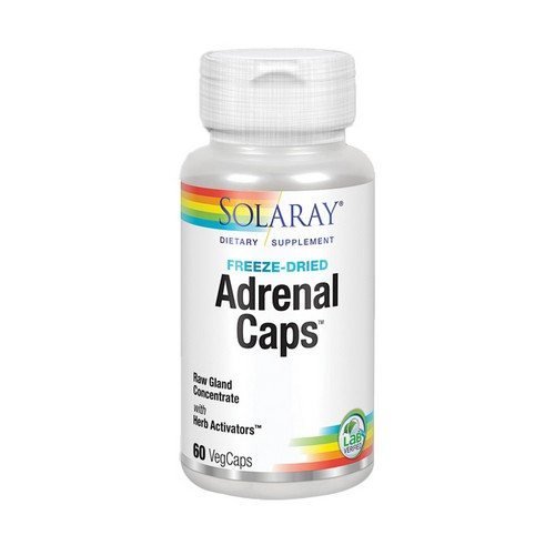 Foto 1 | Suplemento Solaray Adrenal Caps 60 Cápsulas (paquete De 2) - Venta Internacional.