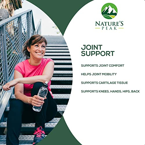Foto 7 pulgar | Complementa La Condroitina Glucosamina De Nature's Peak Con Cúrcuma - Venta Internacional.