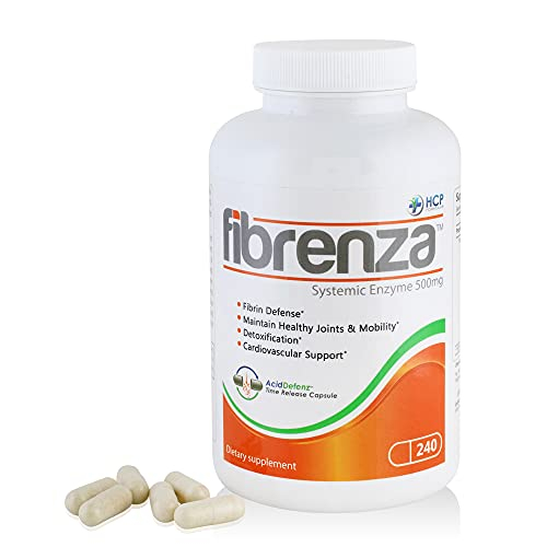 Foto 5 pulgar | Suplemento Hcp Formulas Sobre La Enzima Sistémica De La Fibrenza, 240 Cápsulas - Venta Internacional.