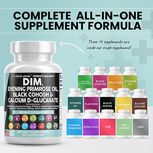 Foto 5 pulgar | Suplemento Clean Nutraceuticals Serenti Balance 300 Mg Dim - Venta Internacional.