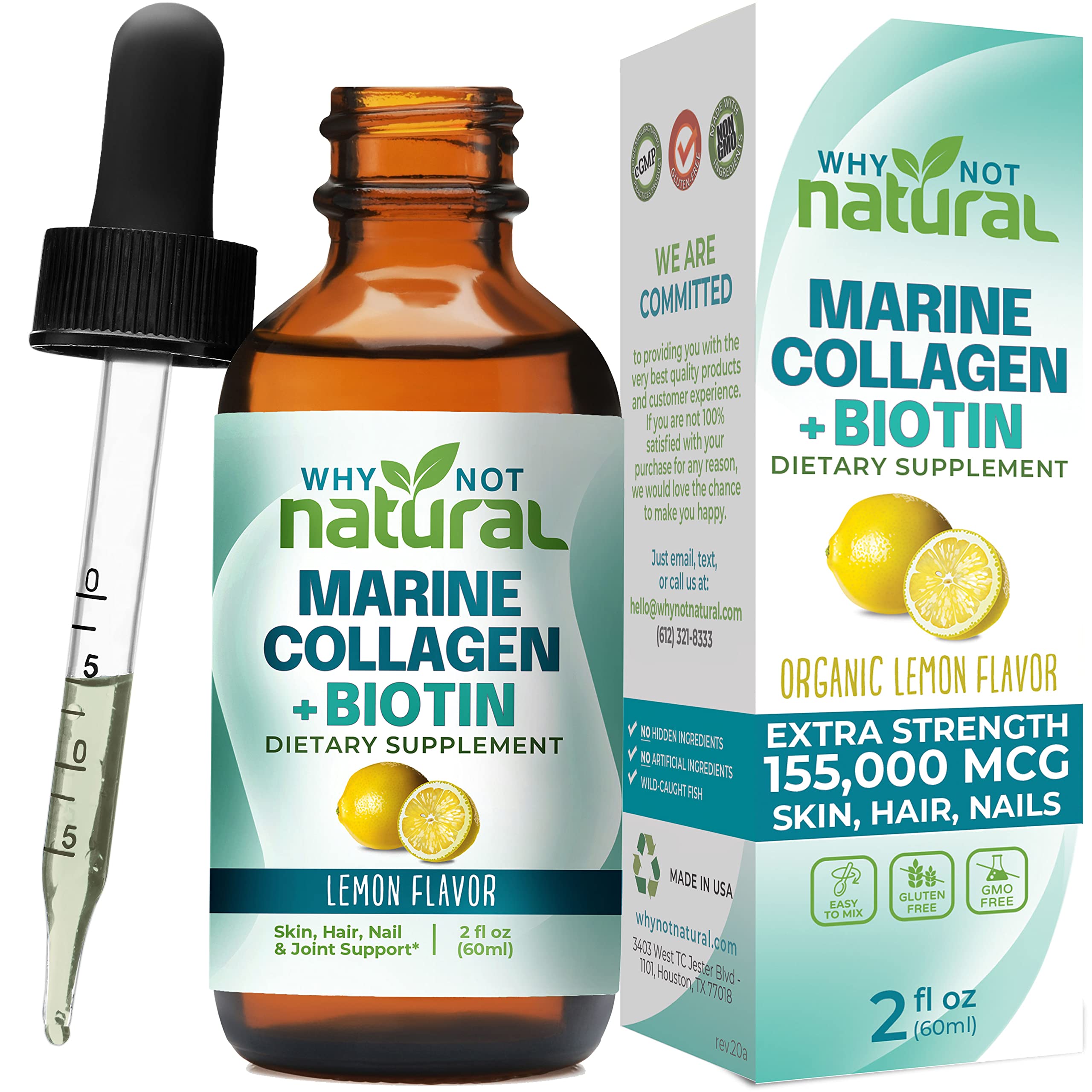 Foto 2 pulgar | Suplemento De Colágeno Líquido Por Qué No Es Natural Para Mujeres Y Hombres - Venta Internacional.