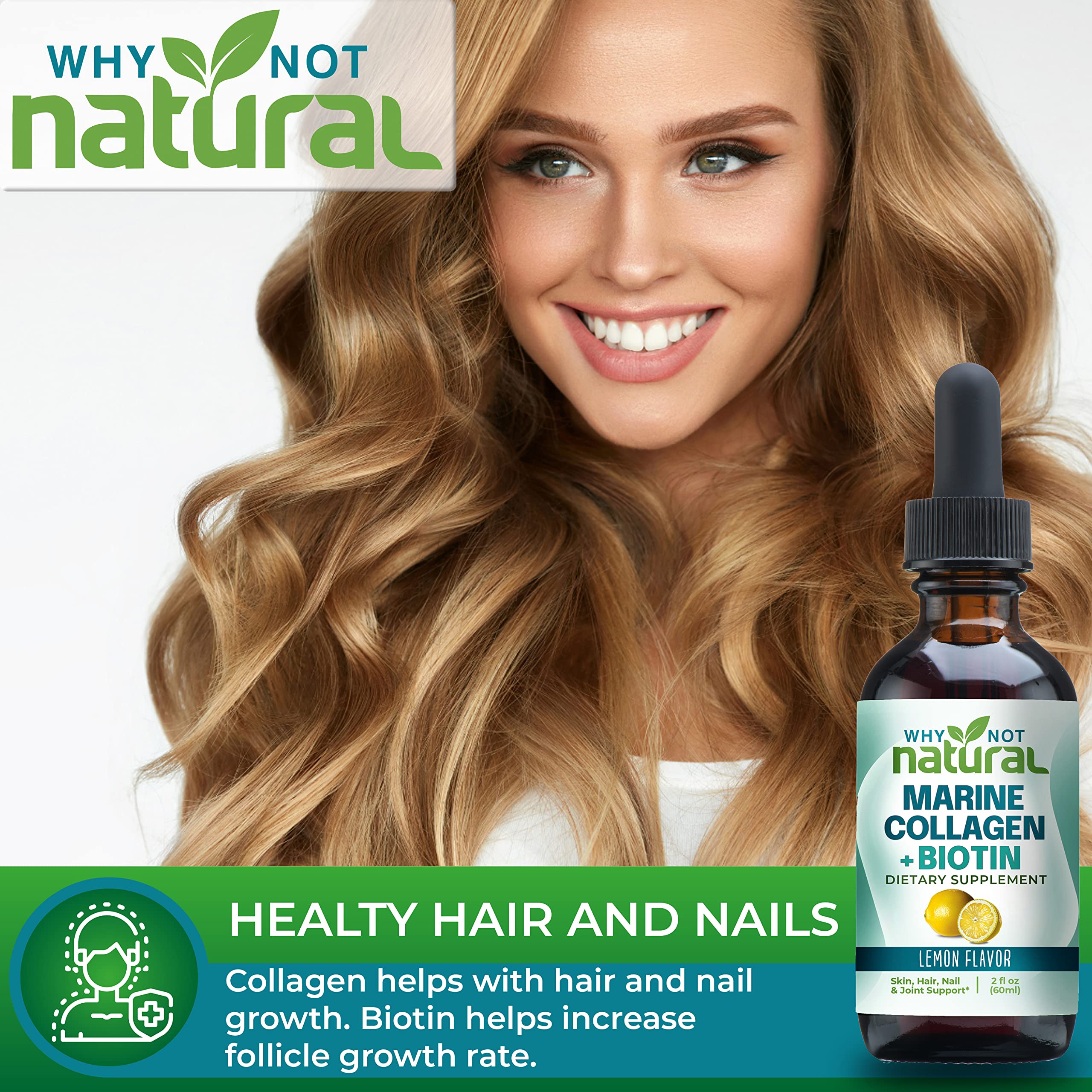 Foto 4 pulgar | Suplemento De Colágeno Líquido Por Qué No Es Natural Para Mujeres Y Hombres - Venta Internacional.