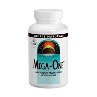 Foto 1 | Supplement Source Naturals Mega-one Sin Hierro 30 Comprimidos - Venta Internacional