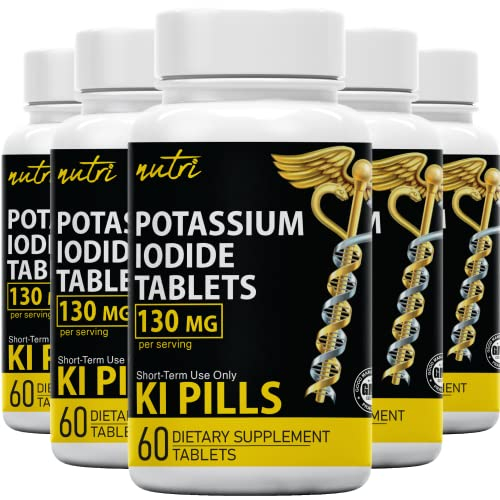 Foto 2 pulgar | Tabletas De Radiación Nature's Fusions, Yoduro De Potasio, 130 Mg - Venta Internacional.