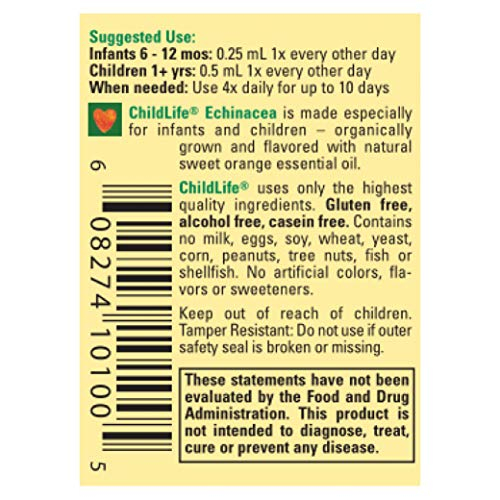 Foto 7 pulgar | Suplemento Childlife Essentials Liquid Echinacea 30 Ml Kids - Venta Internacional.