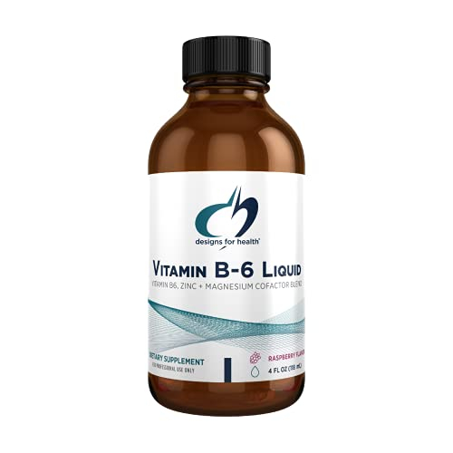 Foto 2 pulgar | Diseños De Suplementos Para La Salud, Vitamina B6 Líquida, 50 Mg - Venta Internacional.