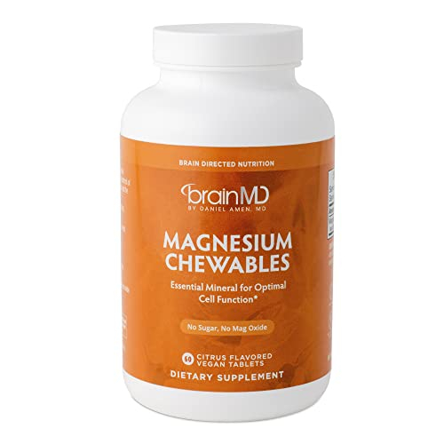 Tabletas Masticables Brainmd Dr Amen Brainmd Magnesio 60 Unidades - Venta Internacional.