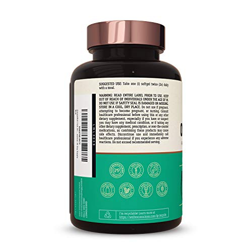 Foto 6 | Aceite De Pescado Omegawell Supplement Live Conscious 120 Cápsulas Blandas - Venta Internacional.