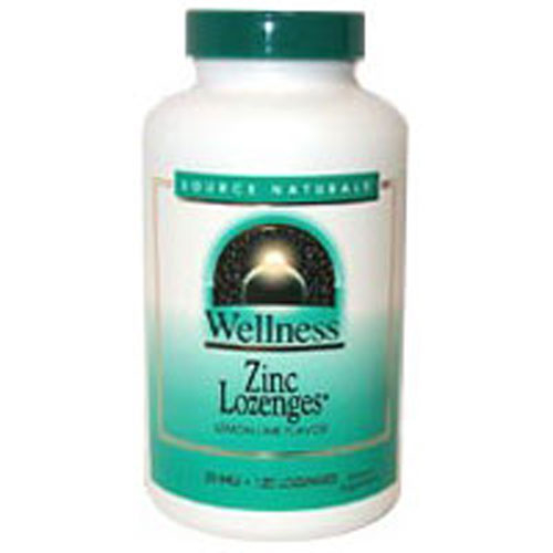 Pastillas De Zinc Supplement Source Naturals Wellness 120 Tabletas - Venta Internacional.