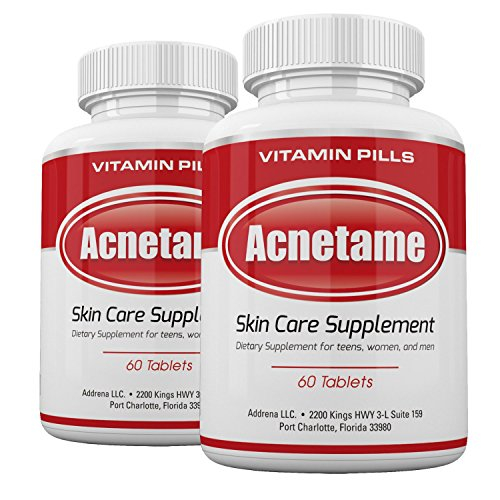 Suplementos Vitamínicos, Píldoras Para El Acné, Paquete De 2, 120 Píldoras - Venta Internacional.