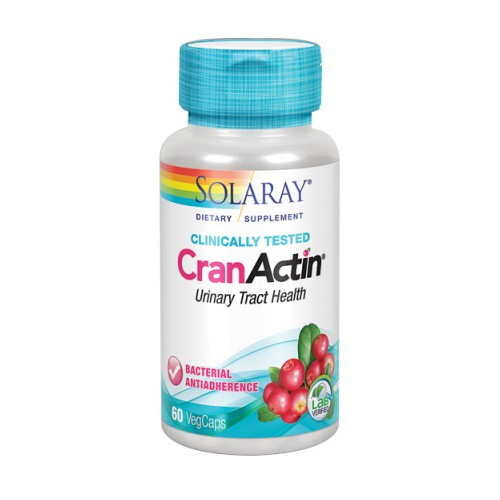 Suplemento Solaray Cranactin 60 Cápsulas Vegetarianas (paquete De 2) - Venta Internacional.