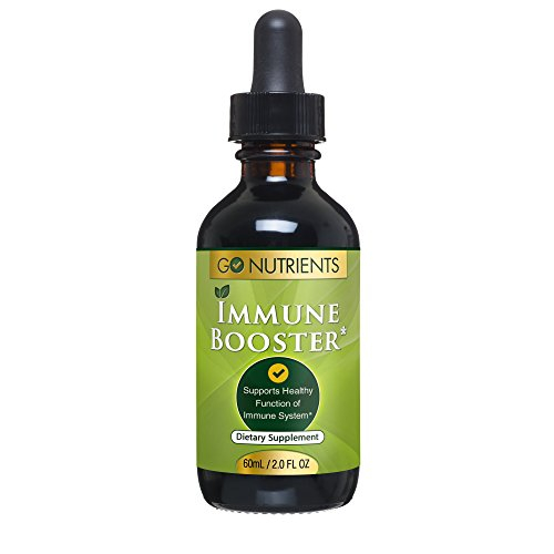 Suplemento Go Nutrients Immune Booster 60 Ml Con Equinácea - Venta Internacional.