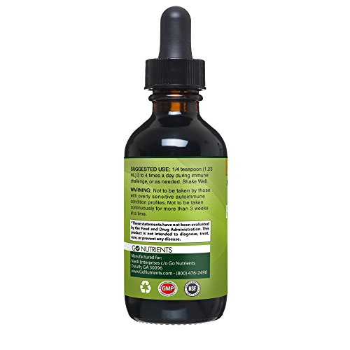 Foto 2 | Suplemento Go Nutrients Immune Booster 60 Ml Con Equinácea - Venta Internacional.