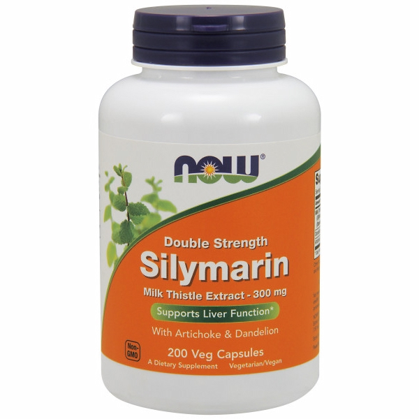 Suplemento De Silimarina De Doble Concentración De Now Foods, 200 Cápsulas X2 - Venta Internacional.